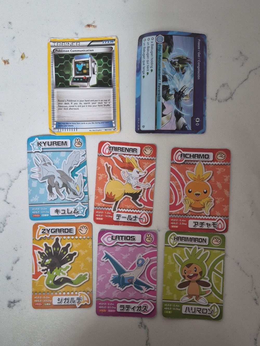 Pokémon Japan ANA Airline Promo Mini Card Lot - Set of 6 (2015 Movie Promo)